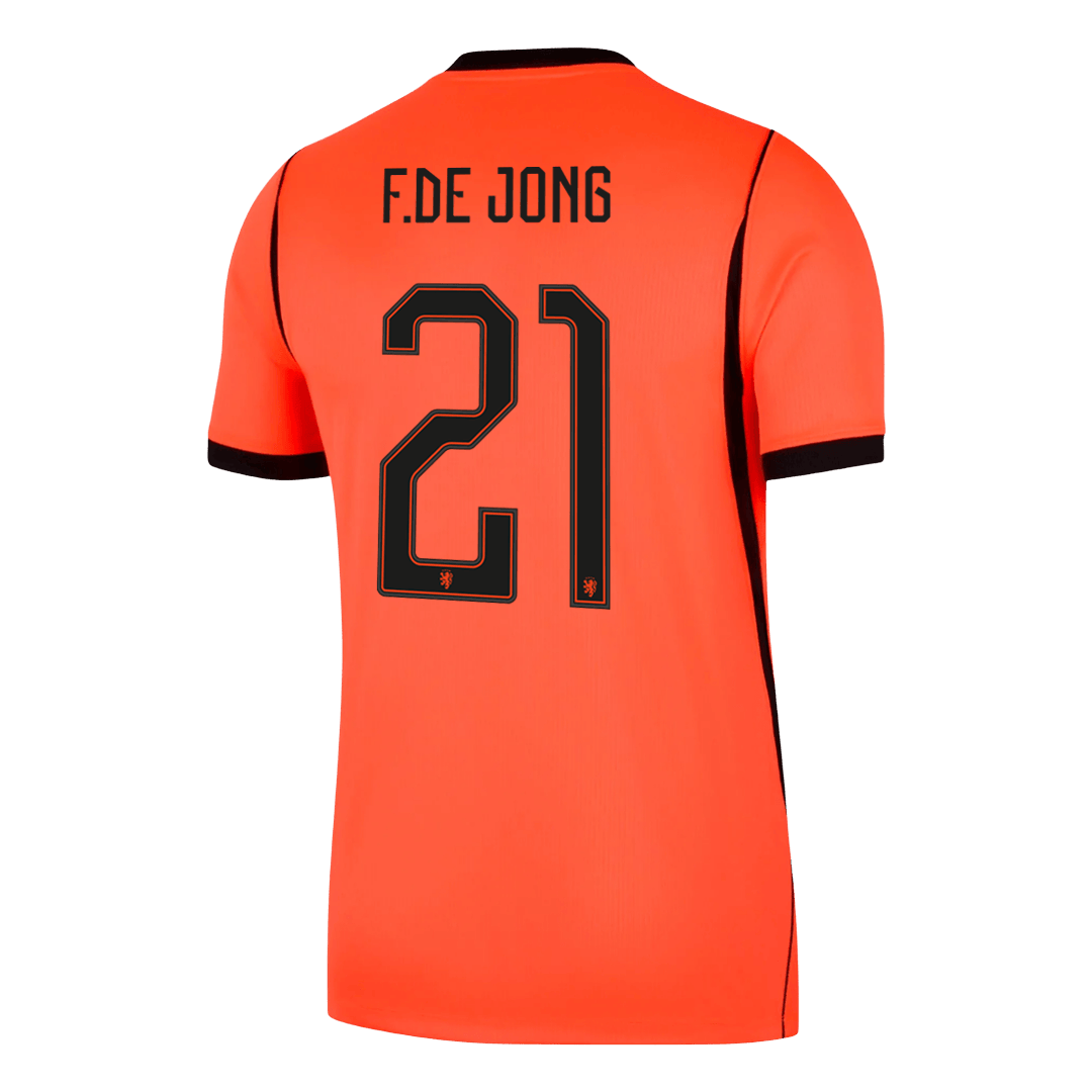 Netherlands World Cup Trikot Heim 2026 F.DE JONG #21
