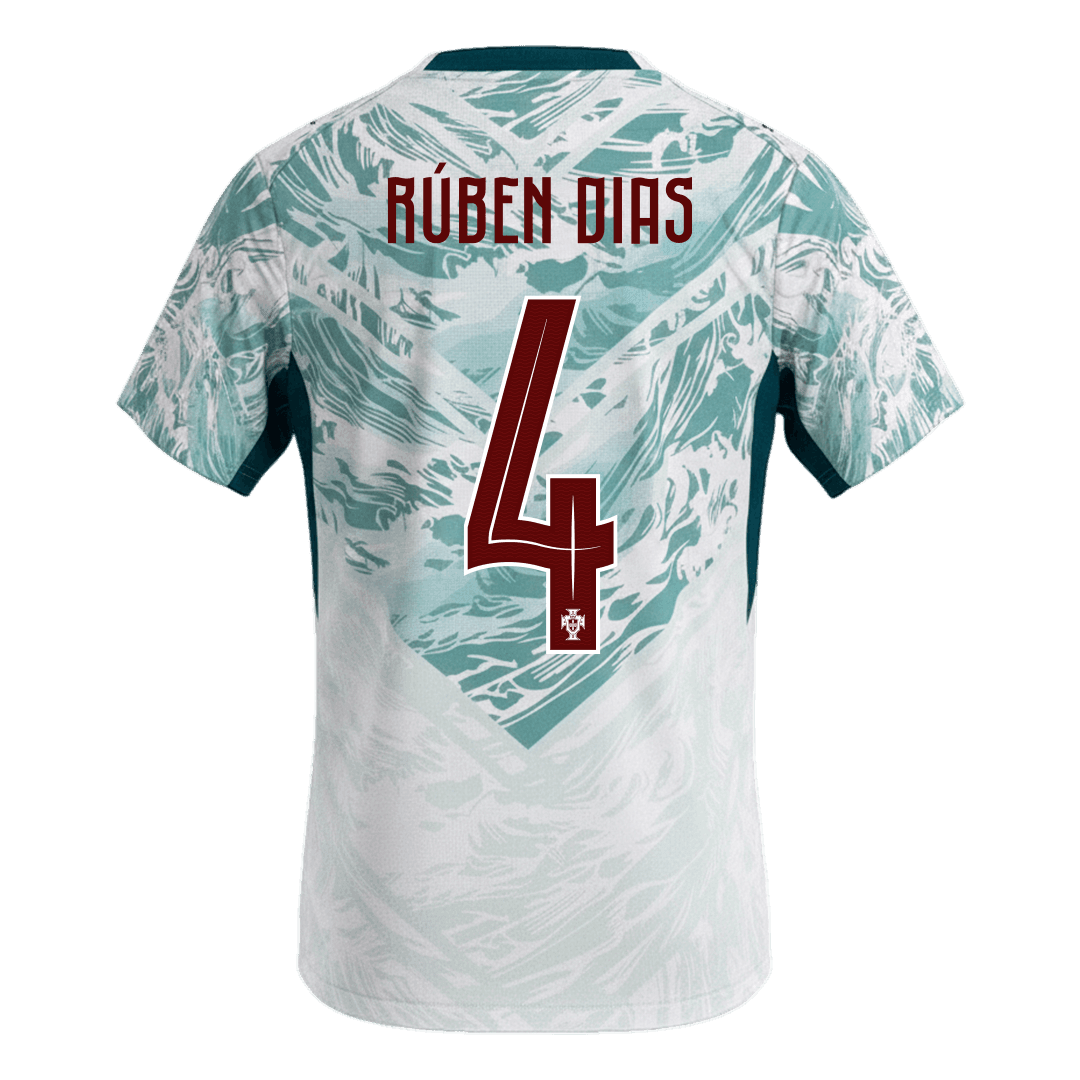 Portugal World Cup Trikot Auswärts 2026 RÚBEN DIAS #4