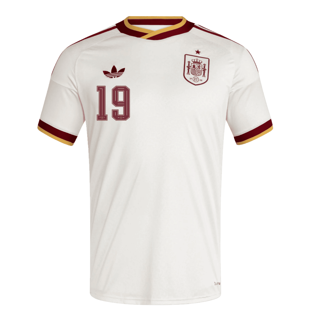 Spain World Cup Trikot Auswärts 2026 LAMINE YAMAL #19