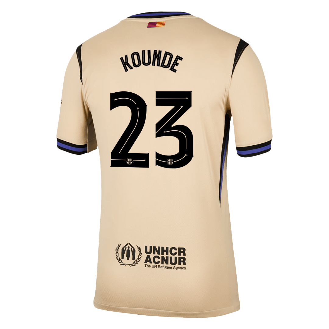 Barcelona Trikot Auswärts 2025/26 UCL KOUNDE #23