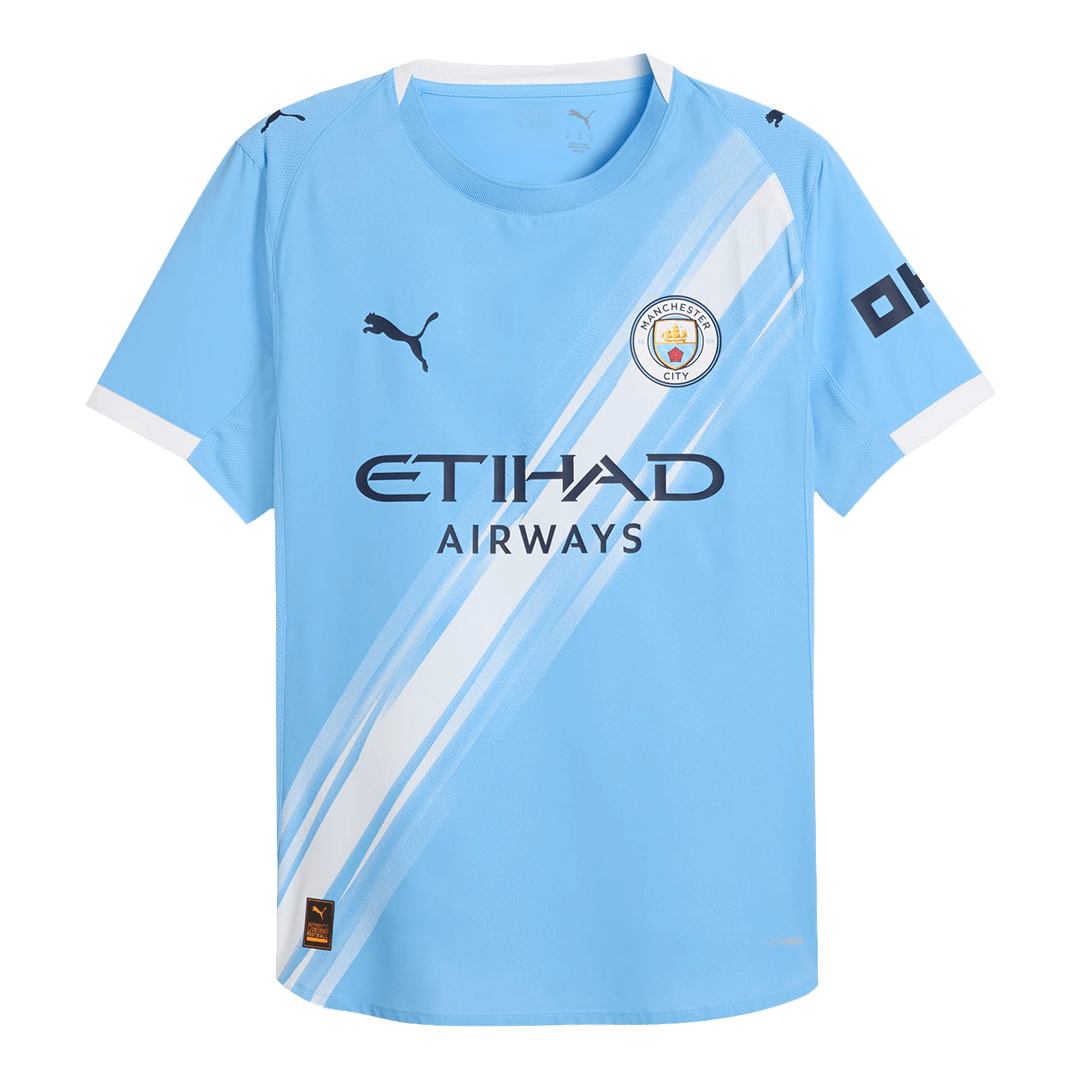 Manchester City Player Version Trikot Heim 2025/26 HAALAND #9 Slim Fit