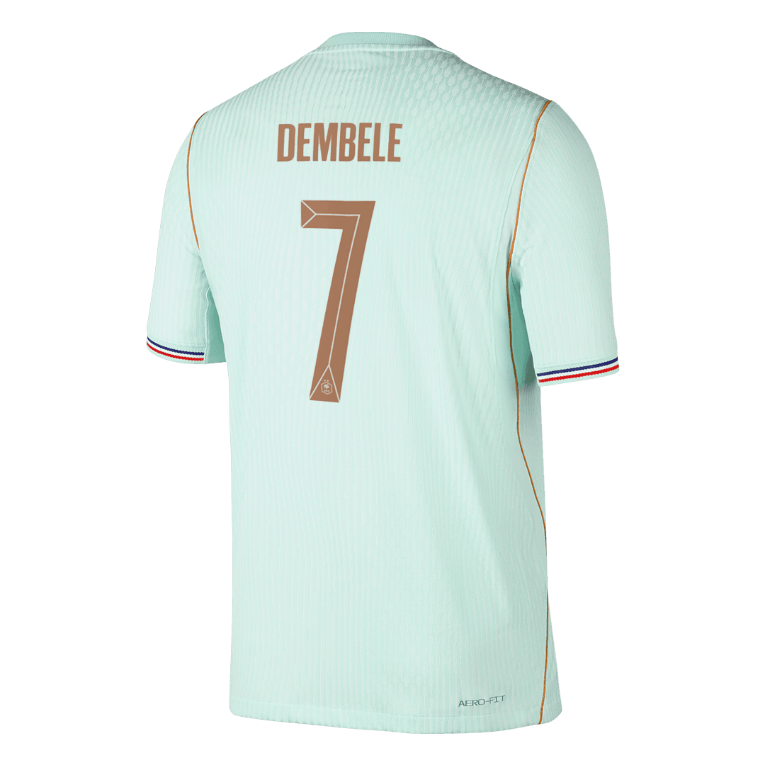 France World Cup Player Version Trikot Auswärts 2026 DEMBELE #7 Slim Fit