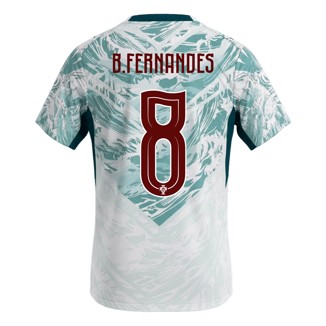 Portugal World Cup Trikot Auswärts 2026 B.FERNANDES #8