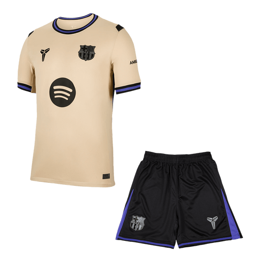 Barcelona Trikot Set Auswärts 2025/26