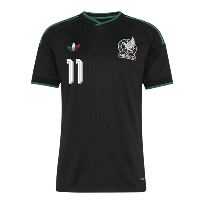Mexico World Cup Player Version Trikot Drittes Auswärts 2026 S.GIMENEZ #11 Slim Fit