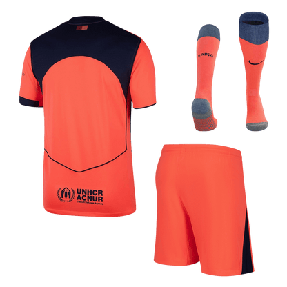 Barcelona Trikot Komplett-Set Drittes Auswärts 2025/26