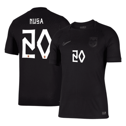 Norway World Cup Player Version Trikot Auswärts 2026 NUSA #20 Slim Fit