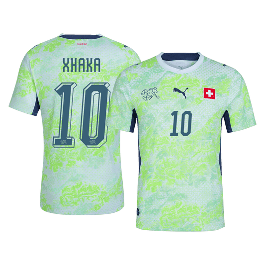 Nati World Cup Player Version Trikot Auswärts 2026 XHAKA #10 Slim Fit