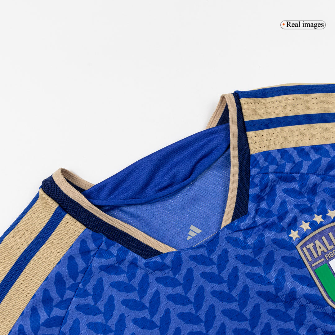 Italy World Cup Player Version Trikot Heim 2026 RASPADORI #11 Slim Fit