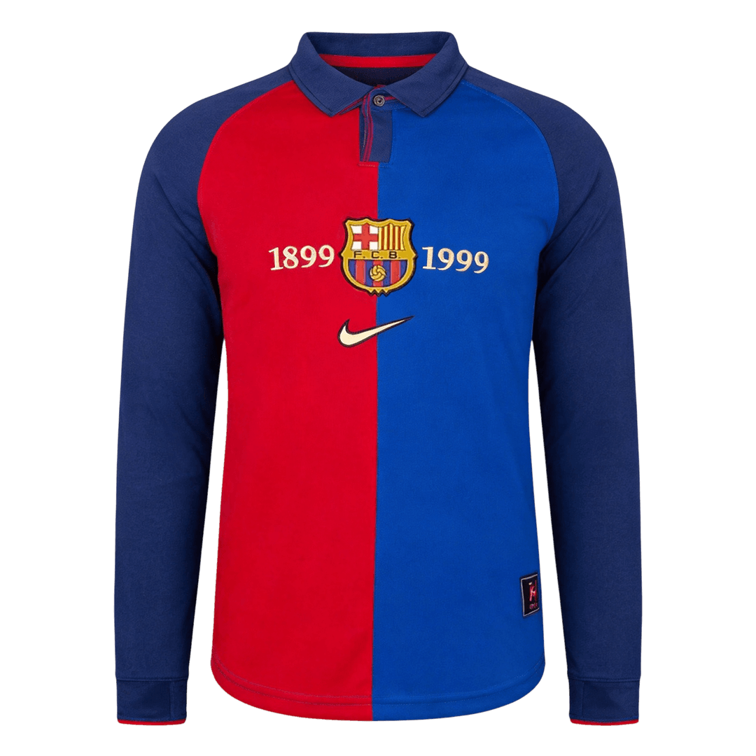 Barcelona Retro Langarm Trikot Special 1999/00