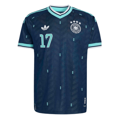 Germany World Cup Player Version Trikot Auswärts 2026 WIRTZ #17 Slim Fit