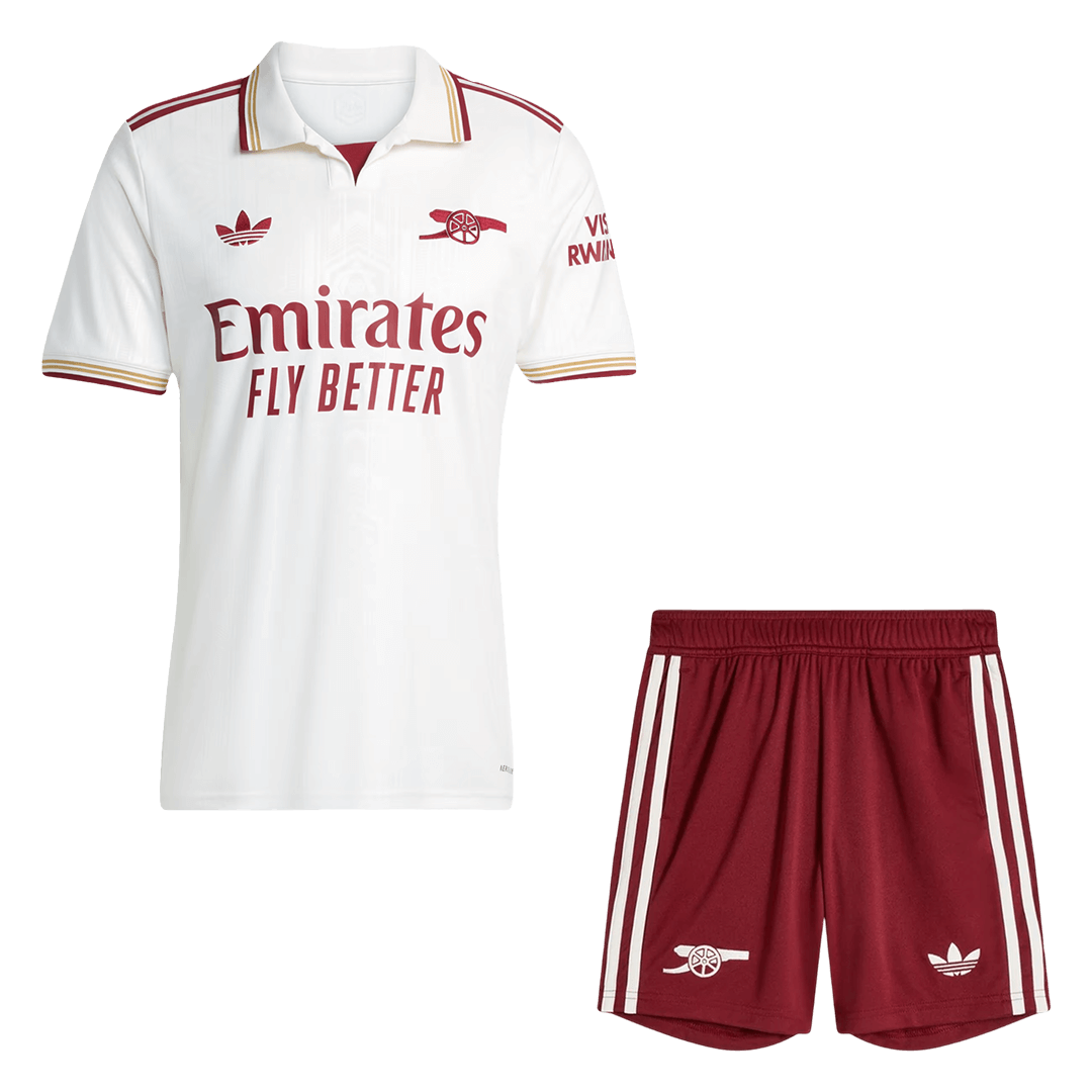 Die Gunners Trikot Set Drittes Auswärts 2025/26