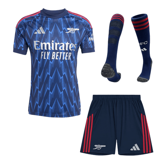 Die Gunners Trikot Komplett-Set Auswärts 2025/26