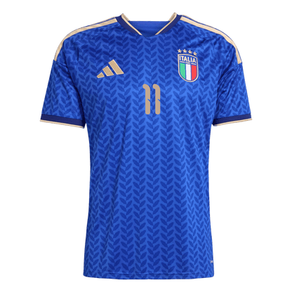 Italy World Cup Trikot Heim 2026 RASPADORI #11 [PREMIUM]