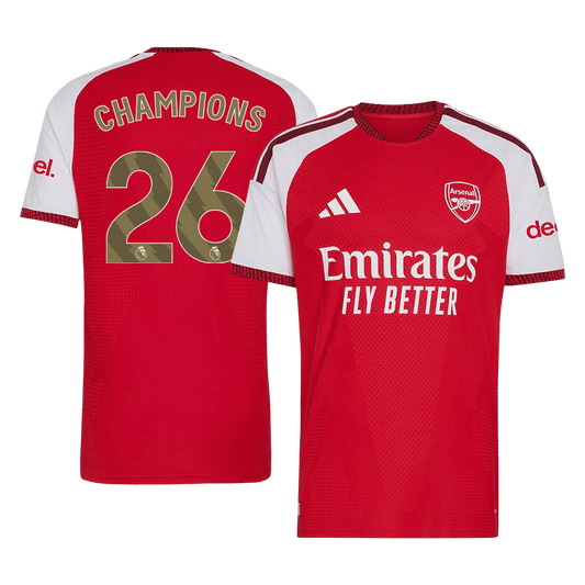 Die Gunners Player Version Trikot Heim 2026/27 CHAMPIONS #26 Slim Fit