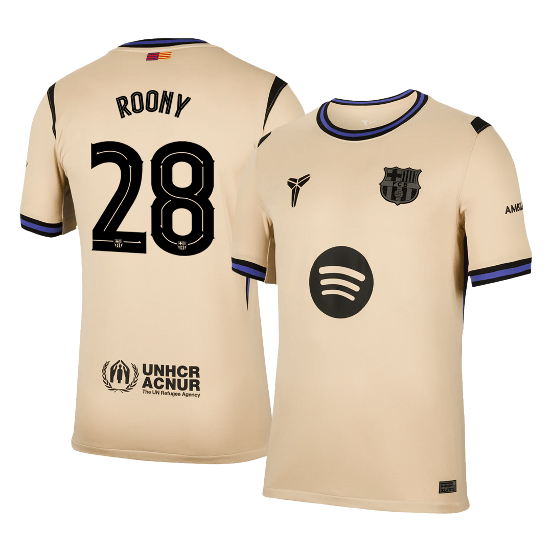 Barcelona Trikot Auswärts 2025/26 ROONY #28