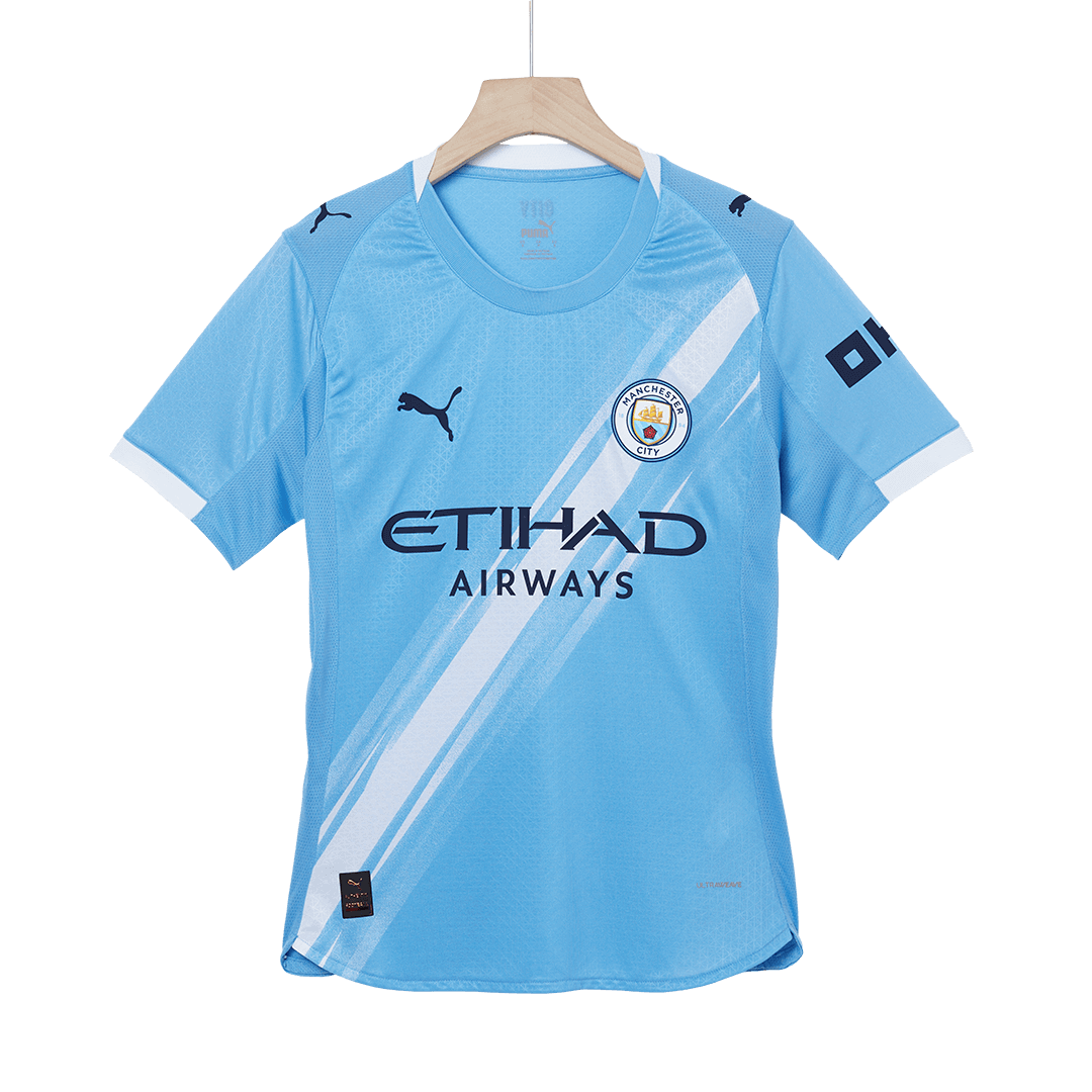Manchester City Player Version Trikot Heim 2025/26 HAALAND #9 Slim Fit