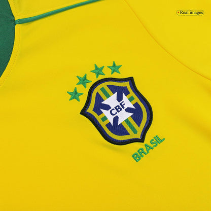 Brazil World Cup Retro Trikot Heim 1998 CAFU #2
