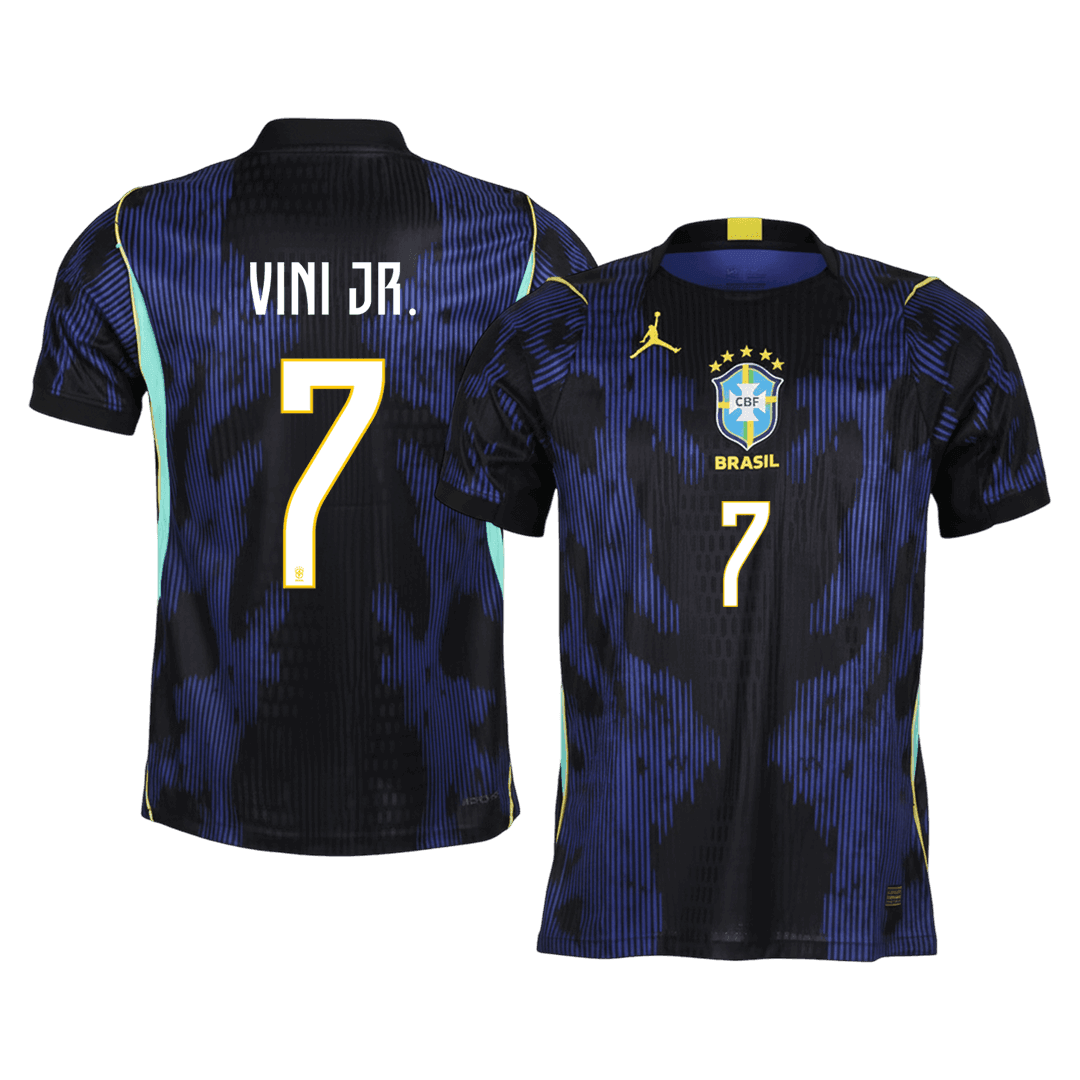 Brazil World Cup Player Version Trikot Auswärts 2026 VINI JR. #7 Slim Fit