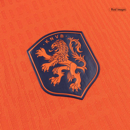 Netherlands World Cup Player Version Trikot Heim 2026 F.DE JONG #21 Slim Fit