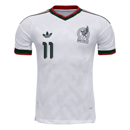 Mexico World Cup Player Version Trikot Auswärts 2026 S.GIMENEZ #11 Slim Fit