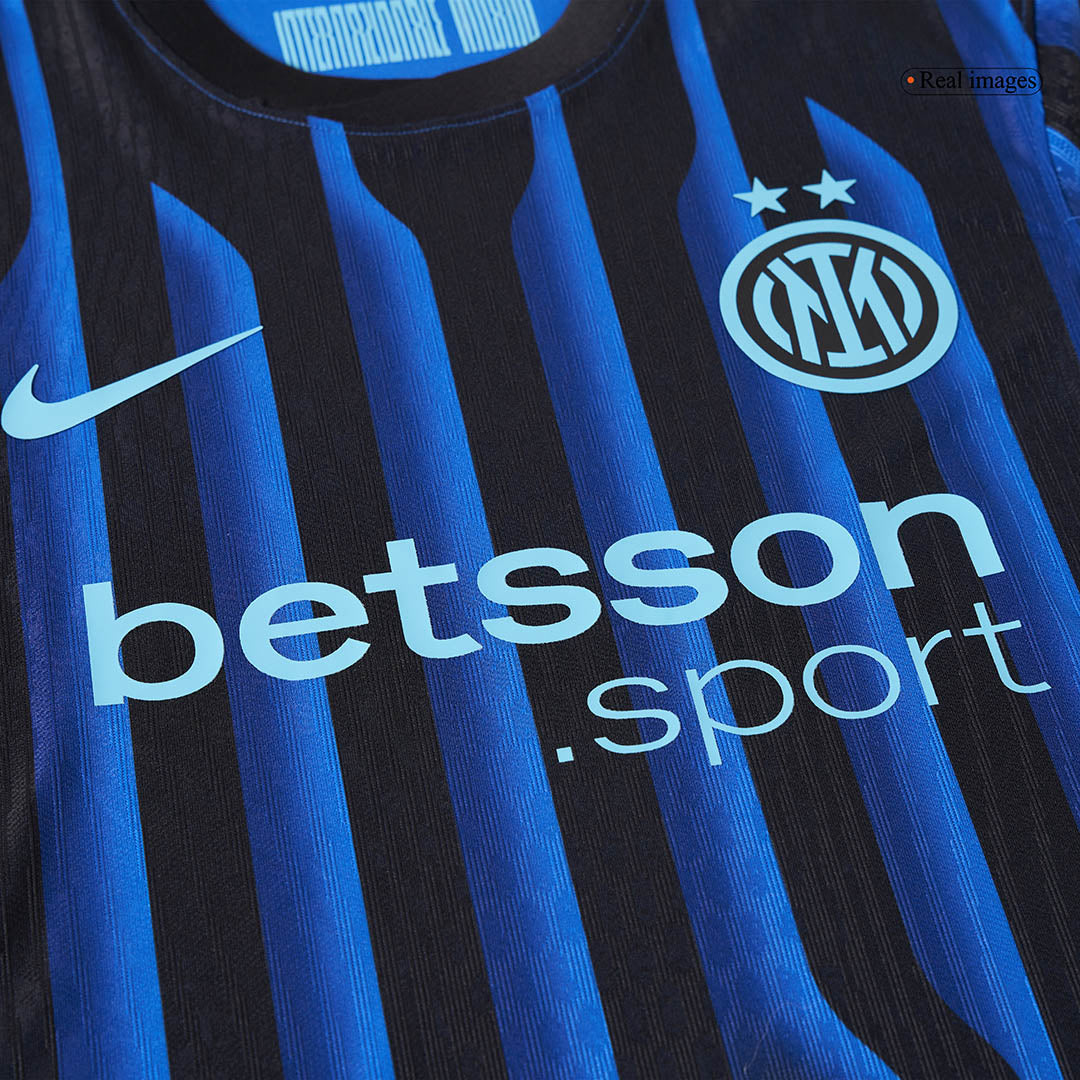 Inter Milan Player Version Trikot Heim 2025/26 THURAM #9 Slim Fit