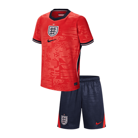 England World Cup Kinder Trikot Set Auswärts 2026