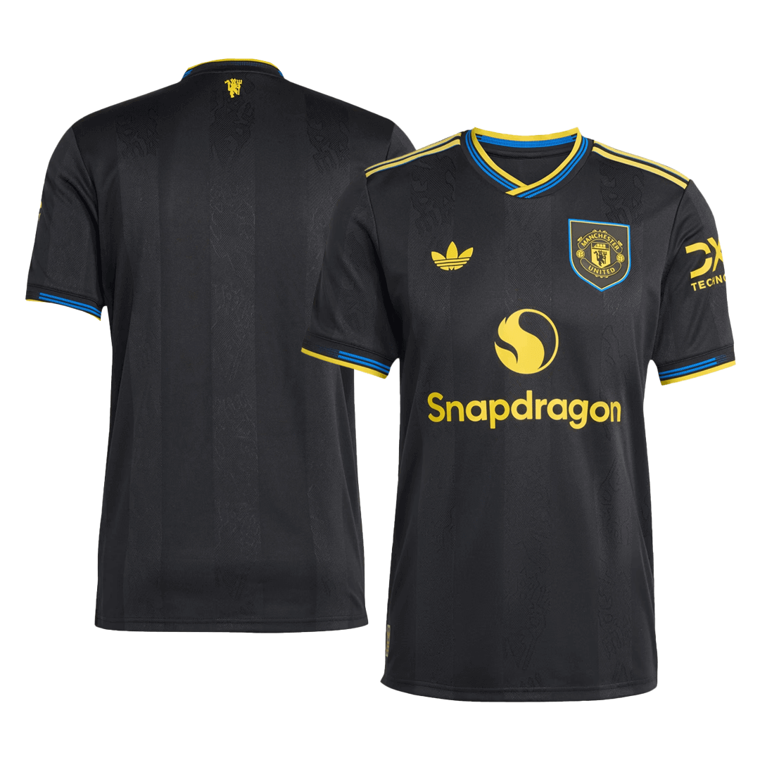 ManU Player Version Trikot Drittes Auswärts 2025/26 Slim Fit