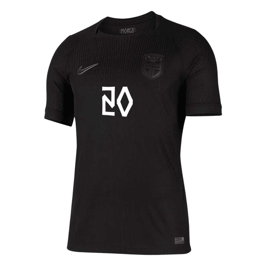 Norway World Cup Player Version Trikot Auswärts 2026 NUSA #20 Slim Fit