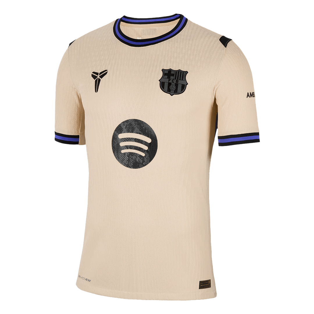 Barcelona Player Version Trikot Auswärts 2025/26 UCL RASHFORD #14 Slim Fit