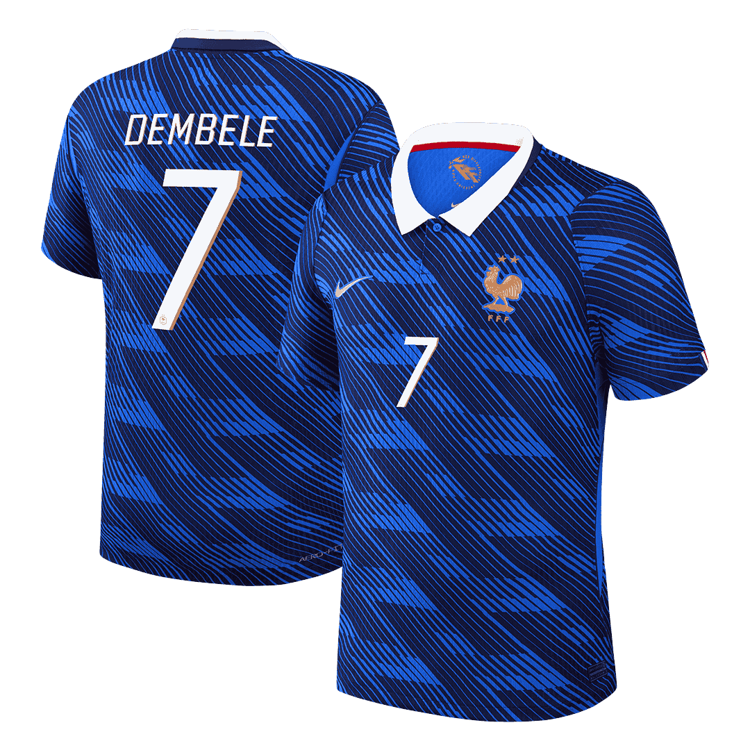 France World Cup Player Version Trikot Heim 2026 DEMBELE #7 Slim Fit