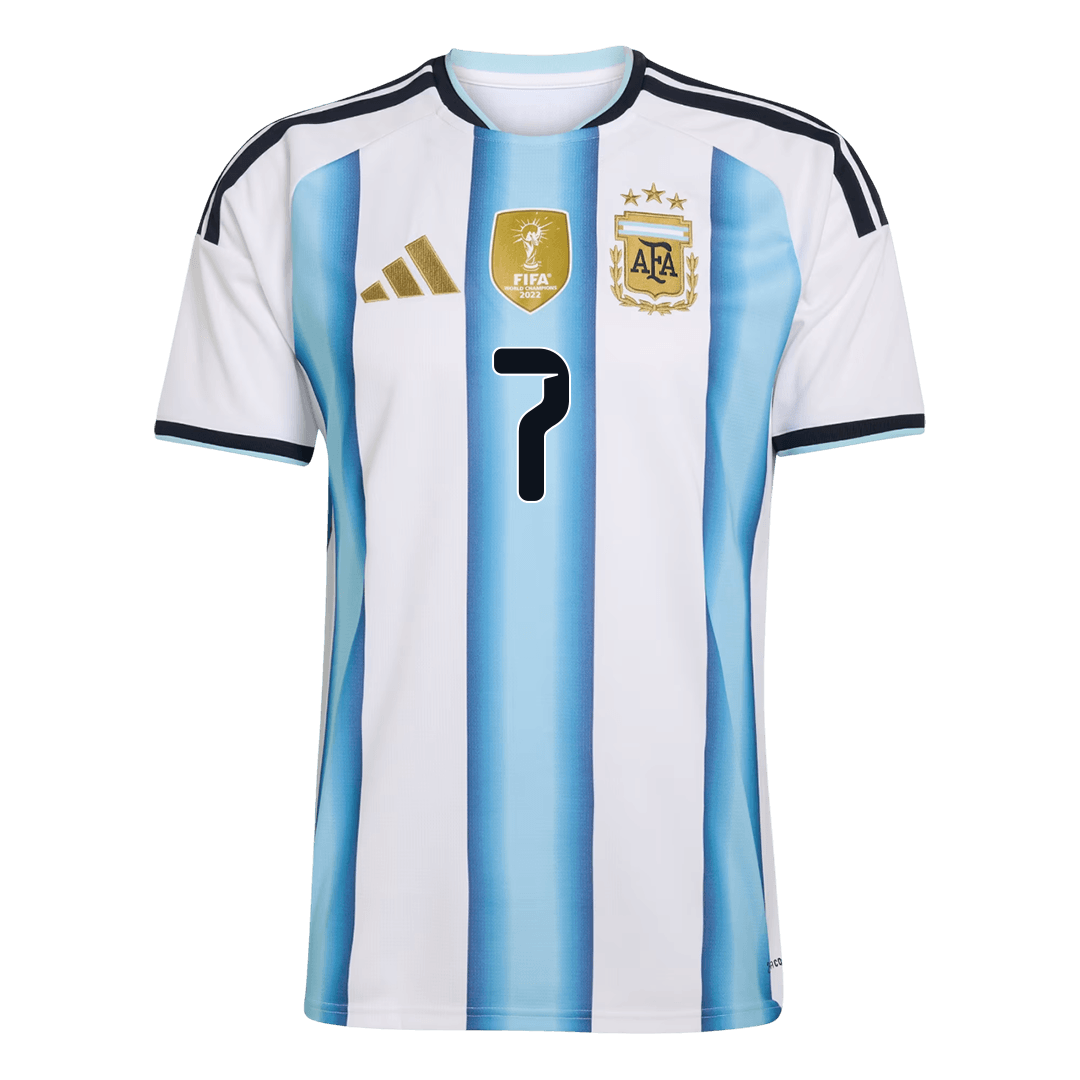 Argentina World Cup Trikot Heim 2026 DE PAUL #7 [PREMIUM]