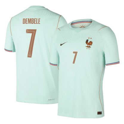 France World Cup Player Version Trikot Auswärts 2026 DEMBELE #7 Slim Fit