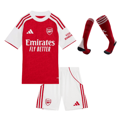 Die Gunners Kinder Trikot Komplett-Set Heim 2025/26