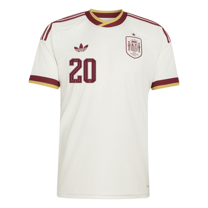 Spain World Cup Trikot Auswärts 2026 PEDRI #20