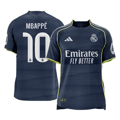 Los Blancos Player Version Trikot Auswärts 2025/26 MBAPPÉ #10 Slim Fit [PREMIUM]