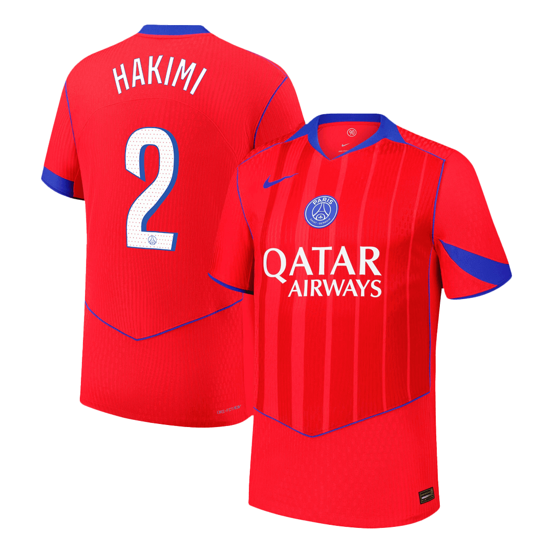 PSG Player Version Trikot Drittes Auswärts 2025/26 HAKIMI #2 Slim Fit