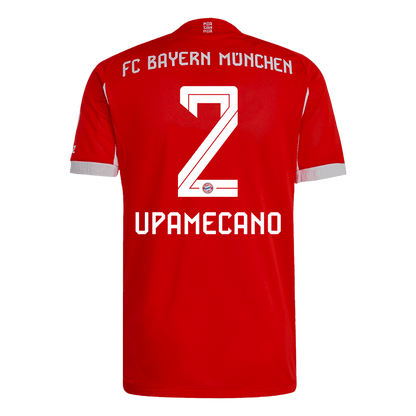 Bayern Munich Player Version Trikot Heim 2025/26 UPAMECANO #2 Slim Fit