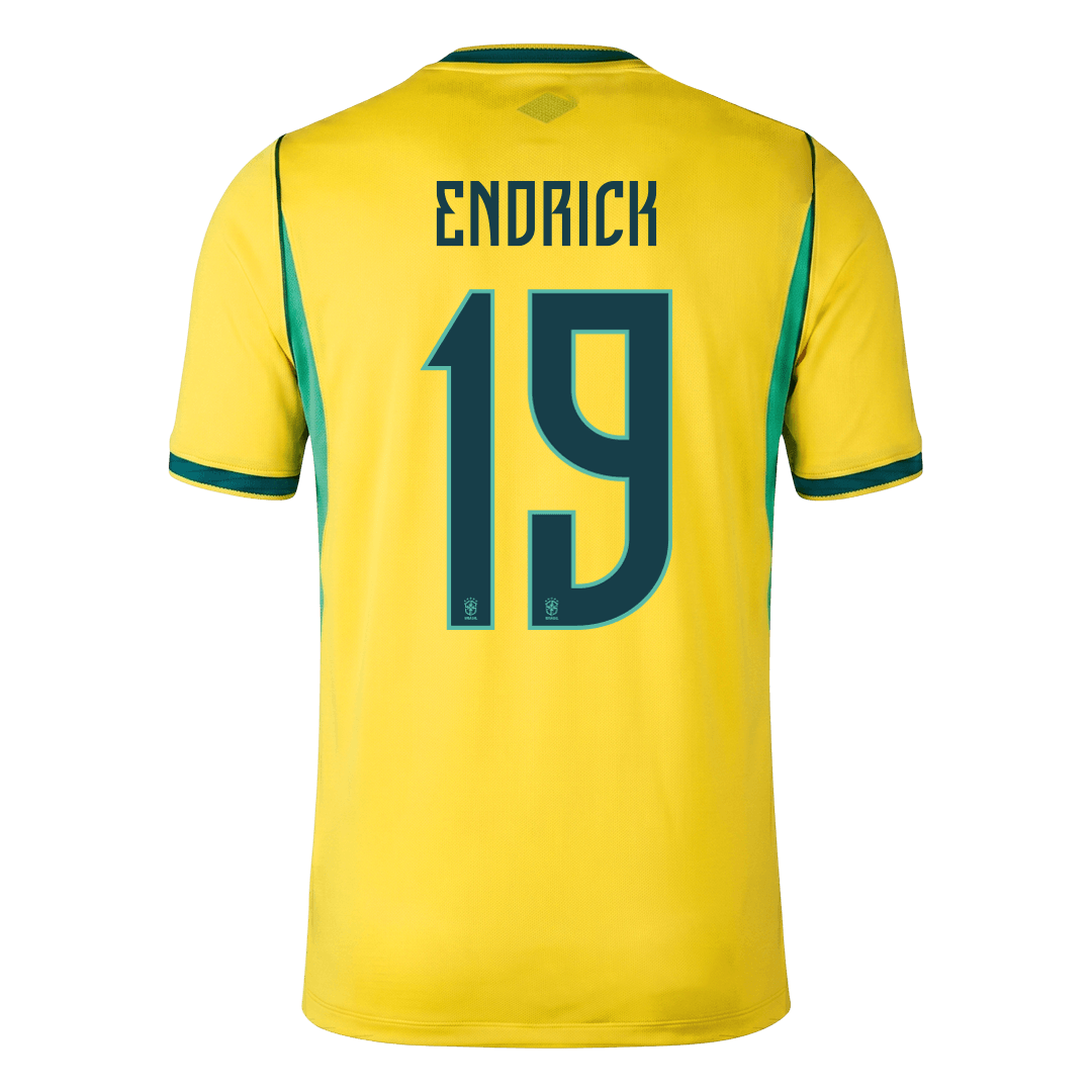 Brazil World Cup Trikot Heim 2026 ENDRICK #19