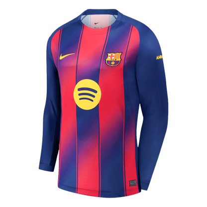 Barcelona Langarm Trikot Heim 2025/26