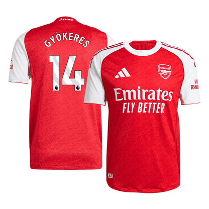 Die Gunners Player Version Trikot Heim 2025/26 GYÖKERES #14 Slim Fit