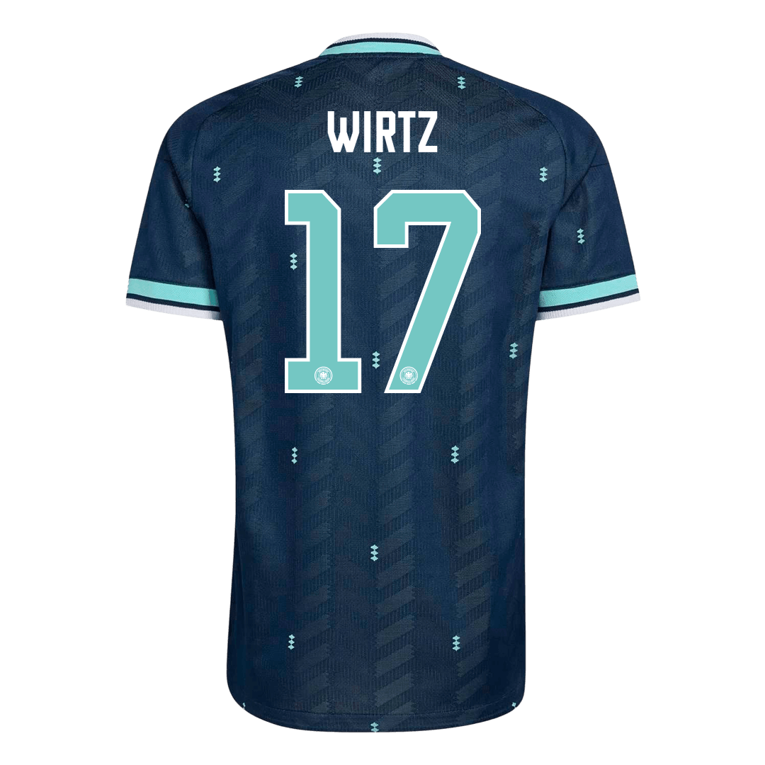 Germany World Cup Player Version Trikot Auswärts 2026 WIRTZ #17 Slim Fit