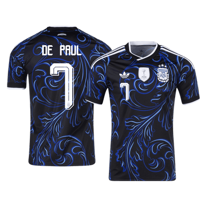 Argentina World Cup Trikot Auswärts 2026 DE PAUL #7