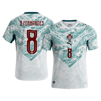 Portugal World Cup Trikot Auswärts 2026 B.FERNANDES #8