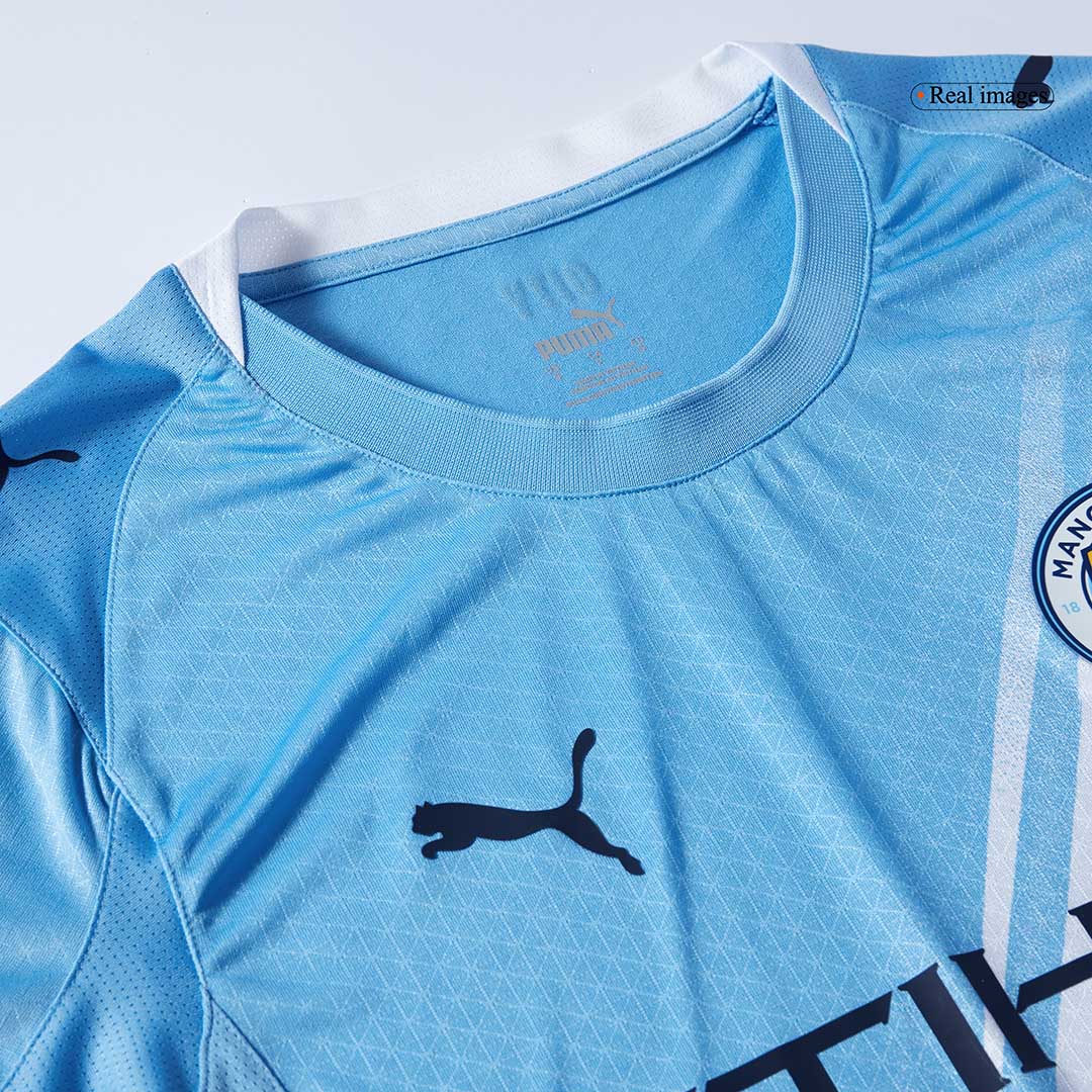 Manchester City Player Version Trikot Heim 2025/26 HAALAND #9 Slim Fit