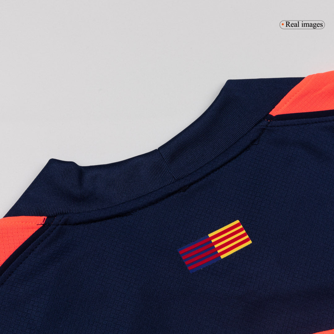 Barcelona Langarm Trikot Drittes Auswärts 2025/26