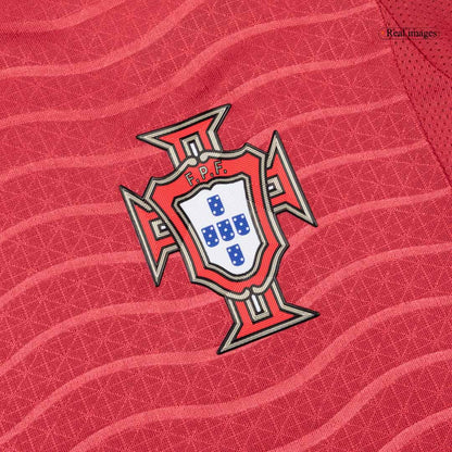 Portugal World Cup Player Version Trikot Heim 2026 RONALDO #7 Slim Fit