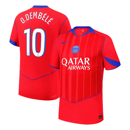 PSG Player Version Trikot Drittes Auswärts 2025/26 O.DEMBÉLÉ #10 Slim Fit
