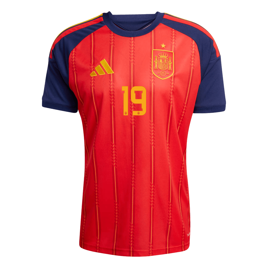 Spain World Cup Trikot Heim 2026 LAMINE YAMAL #19 [PREMIUM]