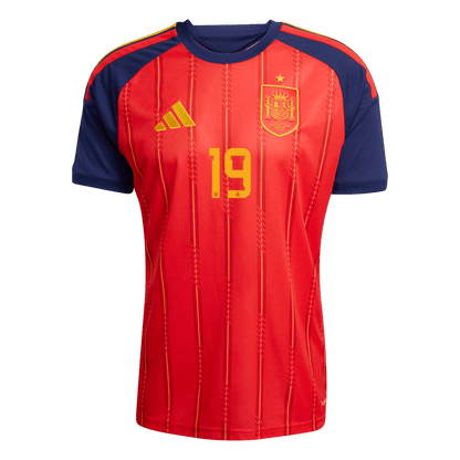 Spain World Cup Trikot Heim 2026 LAMINE YAMAL #19 [PREMIUM]
